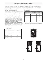 Preview for 4 page of Dometic RM2453 and Installation And Operating Instructions Manual