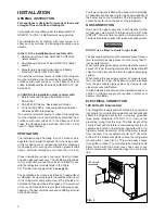 Preview for 4 page of Dometic RM2662 Installation And Operating Instructions Manual