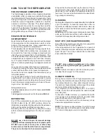 Preview for 11 page of Dometic RM2662 Installation And Operating Instructions Manual