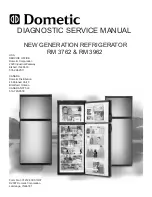 Preview for 1 page of Dometic RM3962 Service Manual