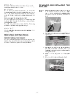 Preview for 14 page of Dometic RM4805 Installation & Operating Instructions Manual