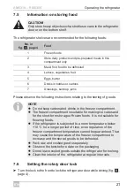 Preview for 21 page of Dometic RM5330,RM5380 Operating Manual