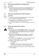 Preview for 35 page of Dometic RM5330,RM5380 Operating Manual