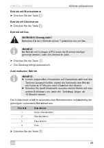 Preview for 43 page of Dometic RM5330,RM5380 Operating Manual