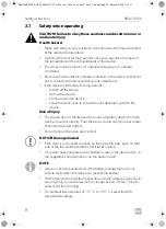 Preview for 8 page of Dometic RMD10.5XS Operating Manual