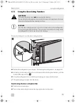 Preview for 25 page of Dometic RMD10.5XS Operating Manual