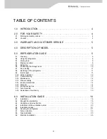 Preview for 3 page of Dometic RMH 7390 L Operating Instructions Manual