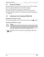 Preview for 22 page of Dometic RML9430 Operating Manual