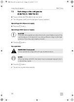 Preview for 24 page of Dometic RMLT9430 Operating Manual