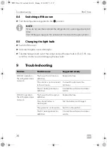 Preview for 36 page of Dometic RMLT9430 Operating Manual