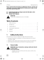 Preview for 3 page of Dometic RMS10.5 Short Operating Manual