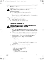 Preview for 73 page of Dometic RMS10.5 Short Operating Manual