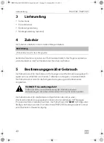 Preview for 42 page of Dometic RMV 5301 Operating Manual