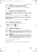 Preview for 76 page of Dometic RMV 5301 Operating Manual