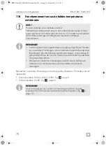 Preview for 78 page of Dometic RMV 5301 Operating Manual