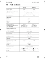 Preview for 34 page of Dometic RPD 218 Installation And Operating Manual