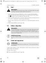 Preview for 78 page of Dometic SILENCIO HC DS301H Installation And Operating Manual