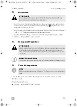 Preview for 93 page of Dometic SILENCIO HC DS301H Installation And Operating Manual