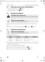 Preview for 121 page of Dometic SILENCIO HC DS301H Installation And Operating Manual