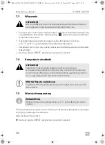 Preview for 194 page of Dometic SILENCIO HC DS301H Installation And Operating Manual