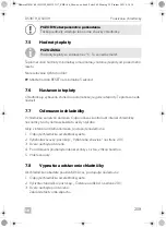 Preview for 209 page of Dometic SILENCIO HC DS301H Installation And Operating Manual