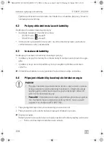 Preview for 220 page of Dometic SILENCIO HC DS301H Installation And Operating Manual