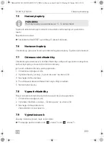 Preview for 223 page of Dometic SILENCIO HC DS301H Installation And Operating Manual