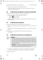 Preview for 234 page of Dometic SILENCIO HC DS301H Installation And Operating Manual