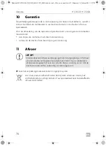 Preview for 78 page of Dometic SILENCIOHC Installation And Operating Manual