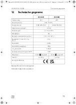 Preview for 79 page of Dometic SILENCIOHC Installation And Operating Manual