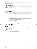 Preview for 93 page of Dometic SMP301-02 Installation And Operating Manual