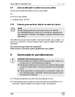 Preview for 238 page of Dometic TEC29EV Operating Manual