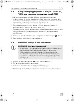 Preview for 276 page of Dometic TL200 Operating Manual