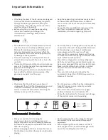 Preview for 4 page of Dometic UF 455G Operating Instructions Manual