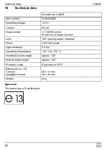 Preview for 23 page of Dometic Waeco PerfectView CAM29 Installation And Operating Manual