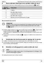 Preview for 30 page of Dometic Waeco PerfectView CAM29 Installation And Operating Manual