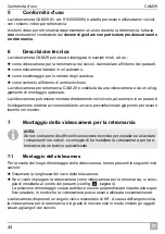 Preview for 45 page of Dometic Waeco PerfectView CAM29 Installation And Operating Manual