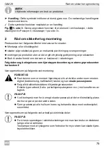 Preview for 76 page of Dometic Waeco PerfectView CAM29 Installation And Operating Manual