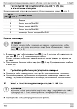 Preview for 105 page of Dometic Waeco PerfectView CAM29 Installation And Operating Manual