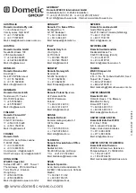 Preview for 141 page of Dometic Waeco PerfectView CAM29 Installation And Operating Manual