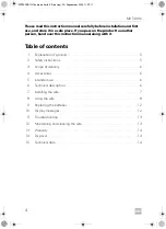 Preview for 4 page of Dometic XSAFE MDT400X Installation And Operating Manual