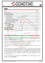 Preview for 10 page of Domotime DC3SEM2LI Instruction Manual