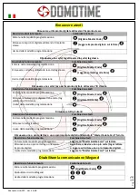 Preview for 13 page of Domotime HL.ACFP Instruction Manual