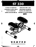 Domyos ST 330 Operating Instructions Manual preview