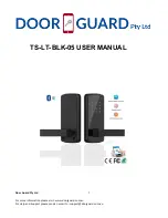 Preview for 1 page of Door Guard Pty Ltd TS-LT-BLK-05 User Manual