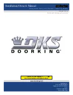 Preview for 72 page of DoorKing 1837 Owner'S Manual