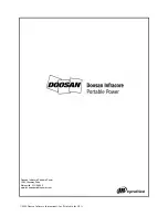 Preview for 74 page of Doosan 083 Operation Maintenance & Parts Manual