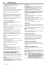 Preview for 36 page of Doosan 12/150 Operation And Maintenance Mannual