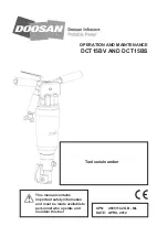 Doosan DCT15BS Operation And Maintenance preview