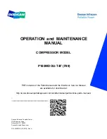 Doosan P185WDOU-T4F Operation And Maintenance Manual preview